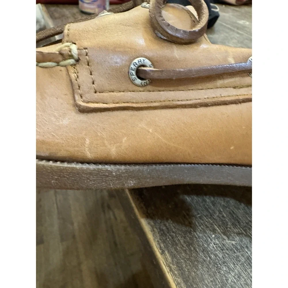 NEW SPERRY Original Boat Shoes Mens 11 Top Sider Sahara Brown EU 44.5 Preppy